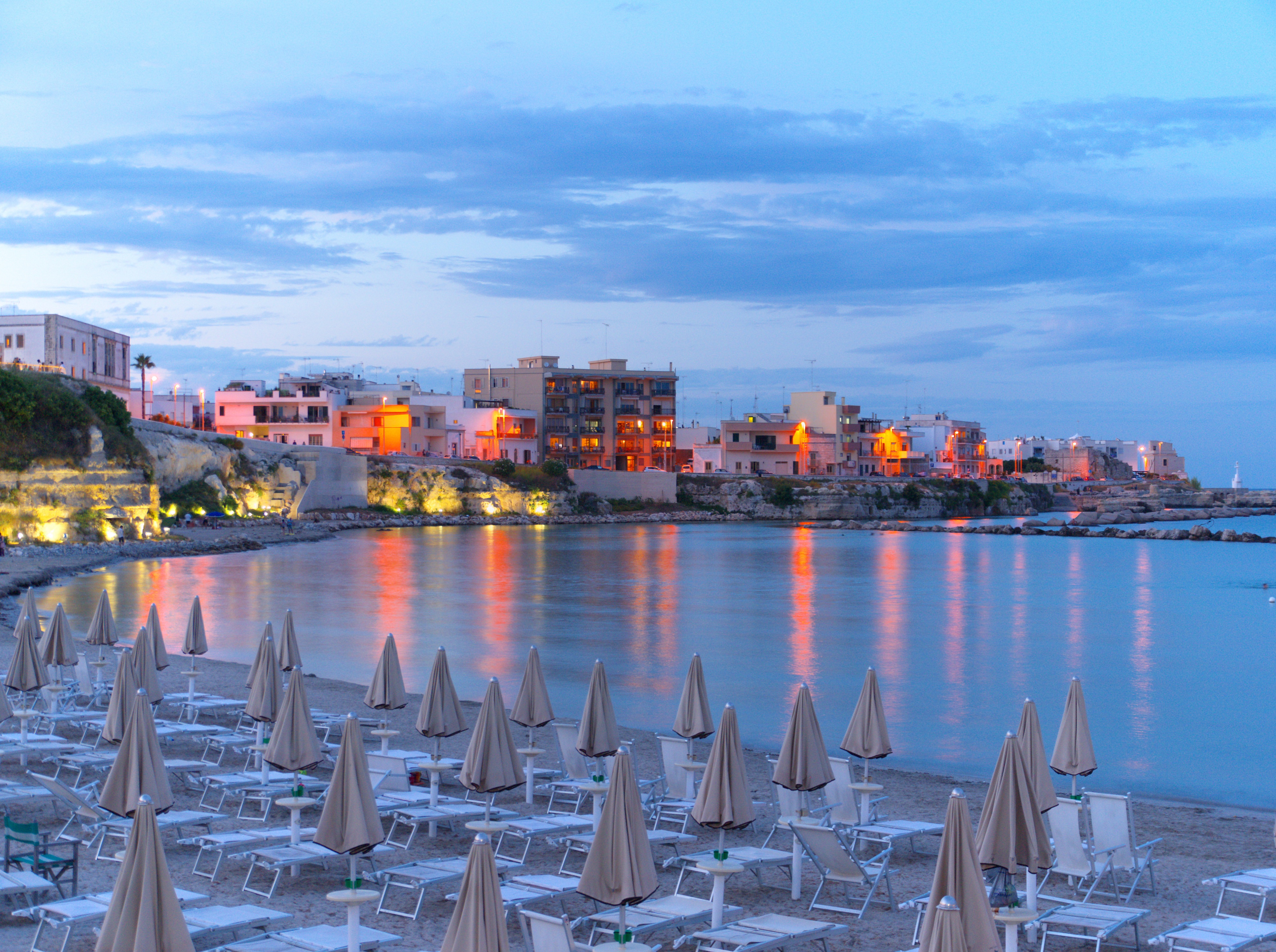 Otranto (Lecce) - Colori del tramonto a Otranto